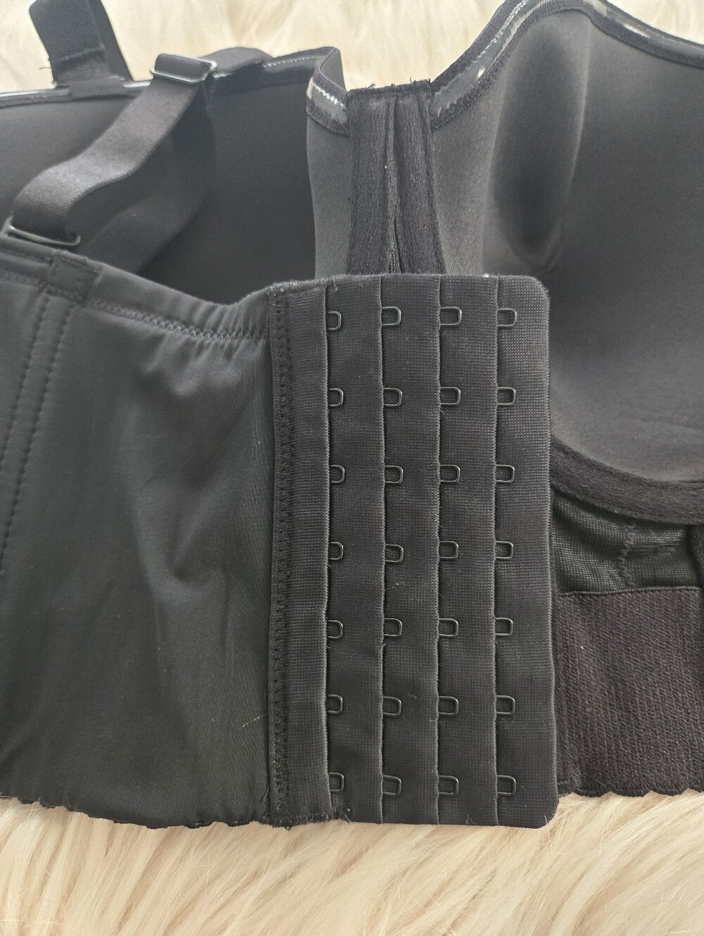 SheCurve Black Adjustable Longline Bra - NWT - 36F - Picture 4 of 11